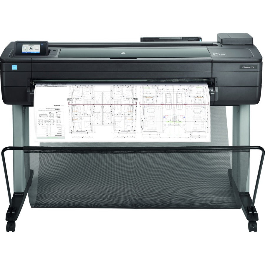 Imprimante grand format à jet d'encre HP Designjet T730 - Largeur d'impression 35,98" - Couleur F9A29D#B1K