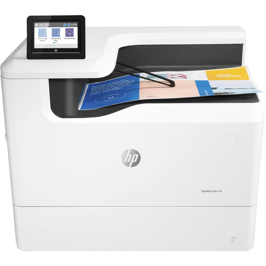 Imprimante à large bande de pages de bureau HP 755dn - Couleur 4PZ47A#B1H