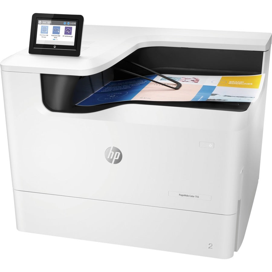 Imprimante à large bande de pages de bureau HP 755dn - Couleur 4PZ47A#B1H