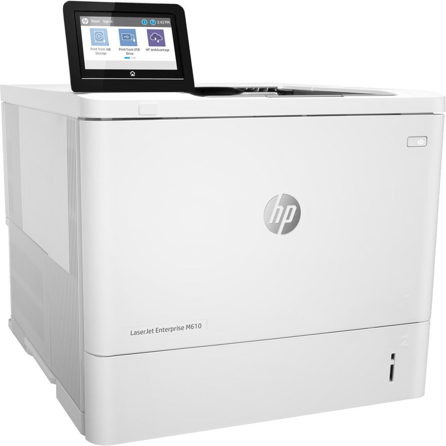 HP LaserJet Enterprise M610dn Desktop Laser Printer - Monochrome 7PS82A#BGJ