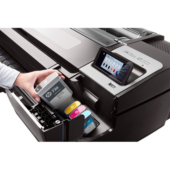 Imprimante grand format à jet d'encre HP Designjet T1700 - Largeur d'impression 44" - Couleur W6B55A#B1K
