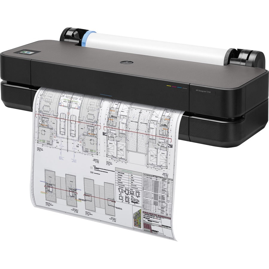 Imprimante grand format à jet d'encre HP Designjet T250 A1 - Largeur d'impression 24" - Couleur 5HB06H#B1K