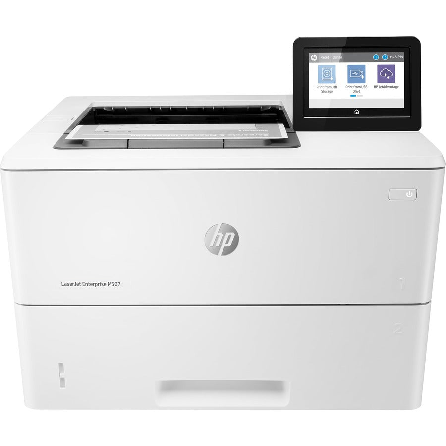 HP LaserJet Enterprise M507 M507dng Desktop Laser Printer - Monochrome 1PV89A#AAZ