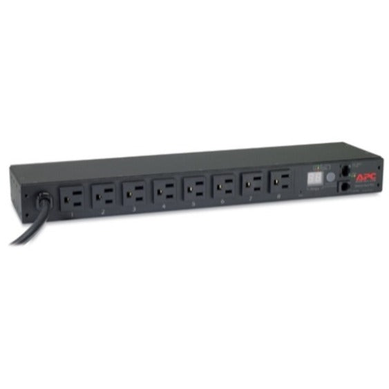 PDU rackable APC by Schneider Electric, avec compteur, 1U, 15 A, 100/120 V, (8) 5-15 AP7800B