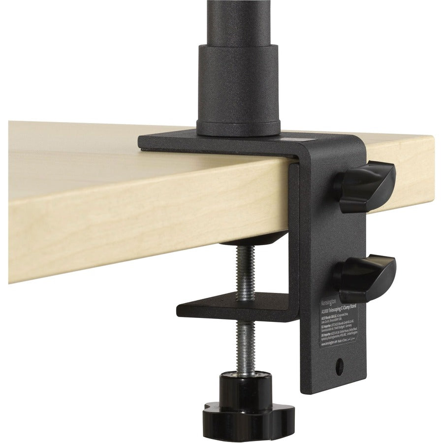 Kensington Desk Mount for Microphone, Webcam, Lighting System, Ring Light K87654WW