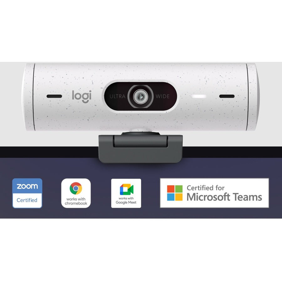 Logitech BRIO 500 Webcam - 4 Megapixel - 60 fps - Off White - USB Type C 960-001427