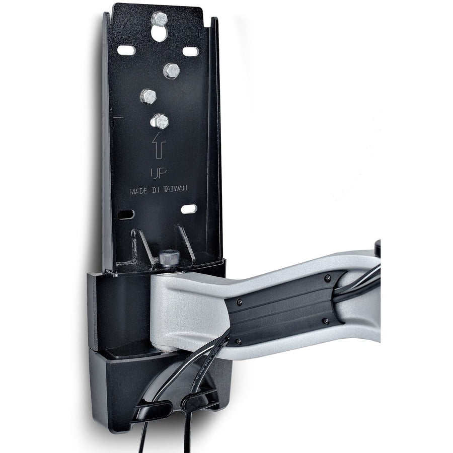 StarTech.com Wall Mount for Flat Panel Display, Curved Screen Display, Digital Signage Display, TV - Black, Silver - TAA Compliant TV-WALL-MOUNT-65FS