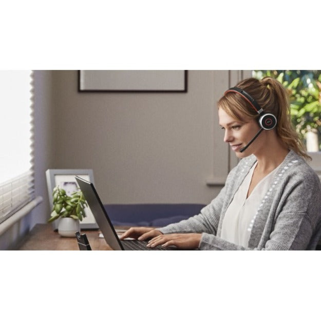 Jabra Evolve 65 SE Stereo MS Headset with Stand 6599-833-399