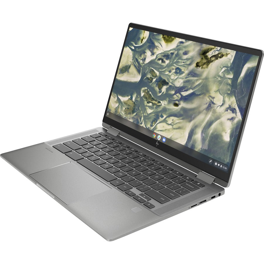HP Chromebook 14" Touchscreen Chromebook - Full HD - 1920 x 1080 - Intel Core i3 11th Gen i3-1115G4 Dual-core (2 Core) - 8 GB Total RAM - 128 GB SSD - Mineral Silver 2L7L7UA#ABL