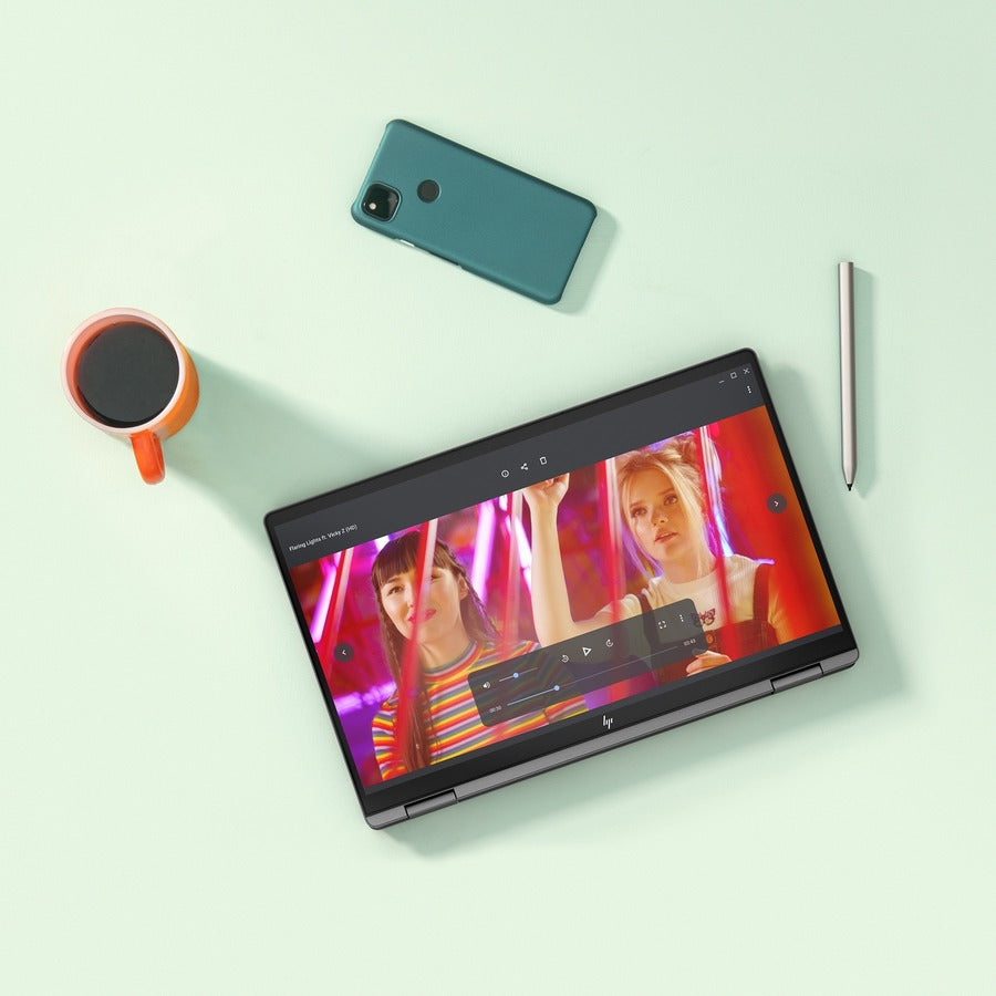 HP Chromebook 14" Touchscreen Chromebook - Full HD - 1920 x 1080 - Intel Core i3 11th Gen i3-1115G4 Dual-core (2 Core) - 8 GB Total RAM - 128 GB SSD - Mineral Silver 2L7L7UA#ABL