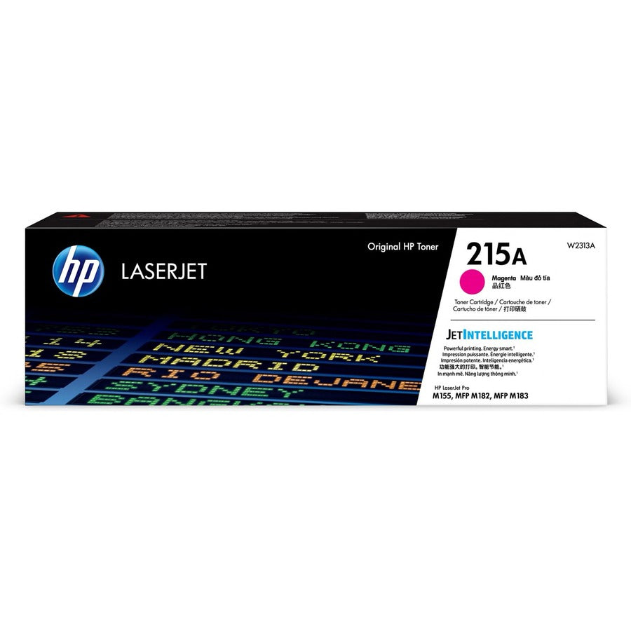 Cartouche de toner laser authentique à rendement standard HP 215A - Magenta - 1 de chaque W2313A