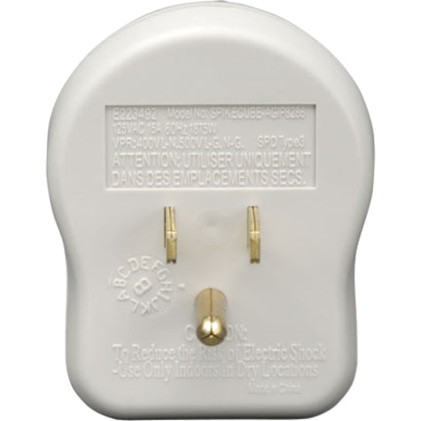 Tripp Lite SPIKECUBE 1 Outlet Surge Suppressor SPIKECUBE