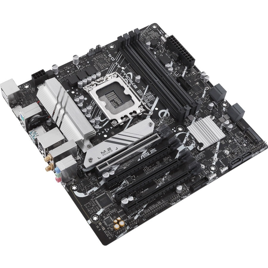 Asus Prime B760M-A AX D4 Desktop Motherboard - Intel B760 Chipset - Socket LGA-1700 - Micro ATX PRIMEB760M-AAXD4