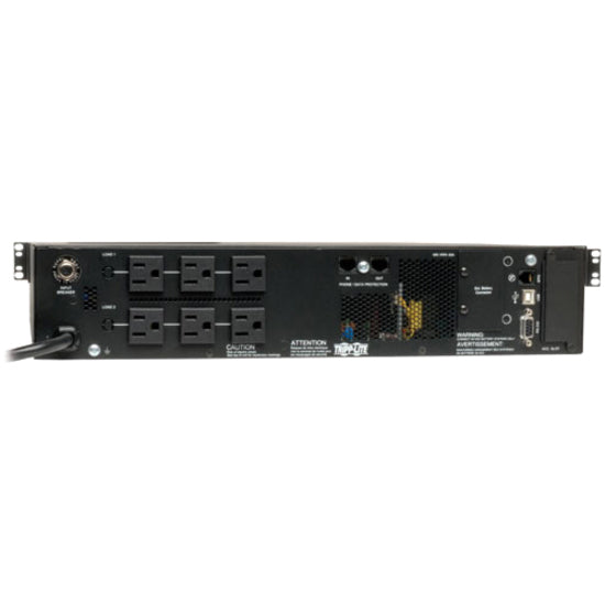 Tripp Lite SmartOnline SU1500RTXLCD2U Onduleur montable en tour/rack 1 500 VA SU1500RTXLCD2U