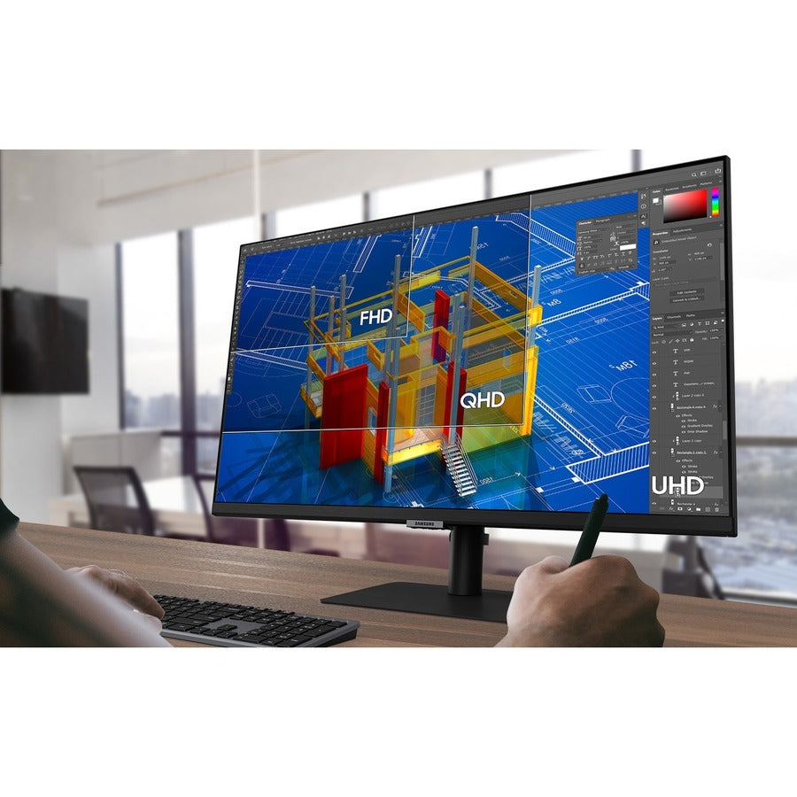 Moniteur LCD Samsung S27A804UJN 27" 4K UHD - 16:9 LS27A804UJNXGO