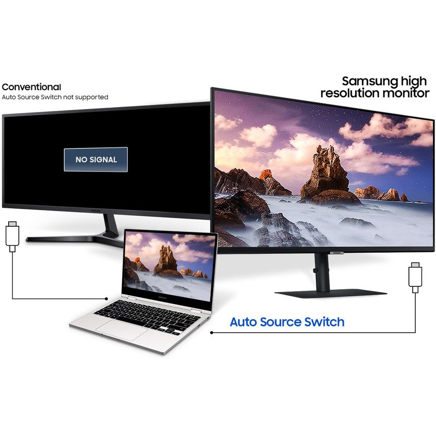 Moniteur LCD Samsung S27A600UUN 26,9" WQHD - 16:9 - Noir LS27A600UUNXGO