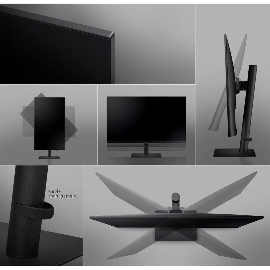 Moniteur LCD Samsung S27A600UUN 26,9" WQHD - 16:9 - Noir LS27A600UUNXGO