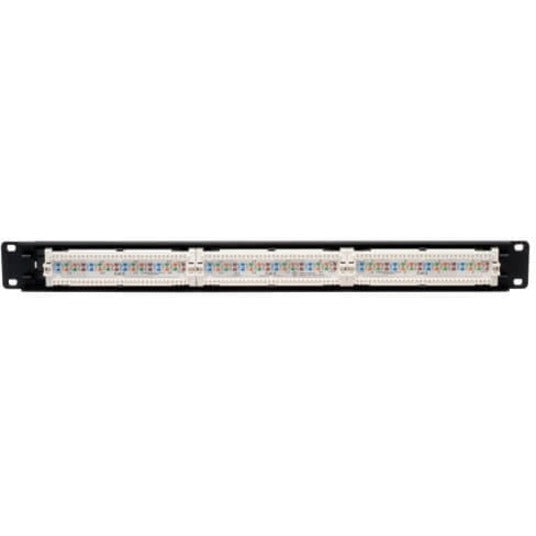 Tripp Lite 24 ports Cat6 Cat5 panneau de brassage montage en rack 110 Punch Down RJ45 Ethernet 1URM N252-024
