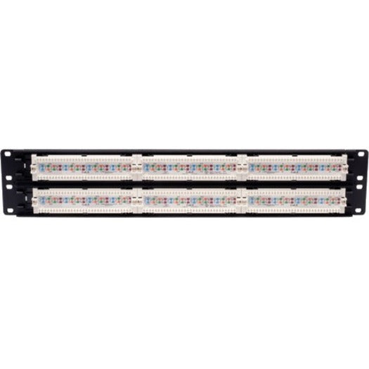 Tripp Lite 48 ports Cat6 Cat5 panneau de brassage montage en rack 110 Punch Down RJ45 Ethernet 1URM 568B N252-048