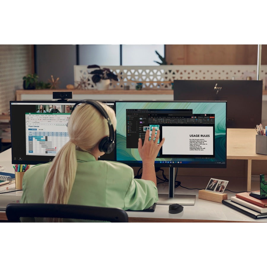 Moniteur à écran tactile LCD HP E24t G5 23,8" - 16:9 - 5 ms GTG (OD) 6N6E6AA#ABA