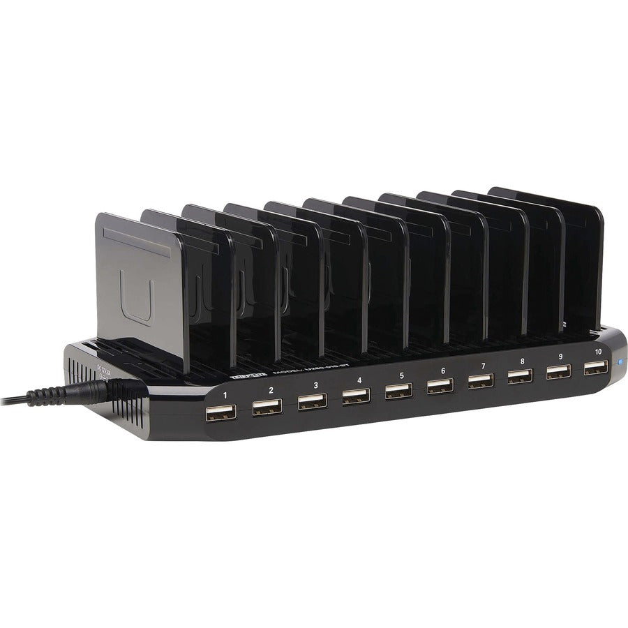 Tripp Lite 10-Port USB Charger with Built-In Storage U280-010-ST
