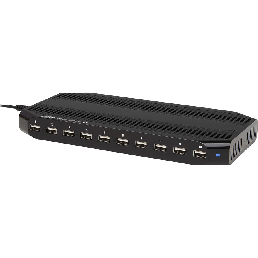 Tripp Lite 10-Port USB Charger with Built-In Storage U280-010-ST