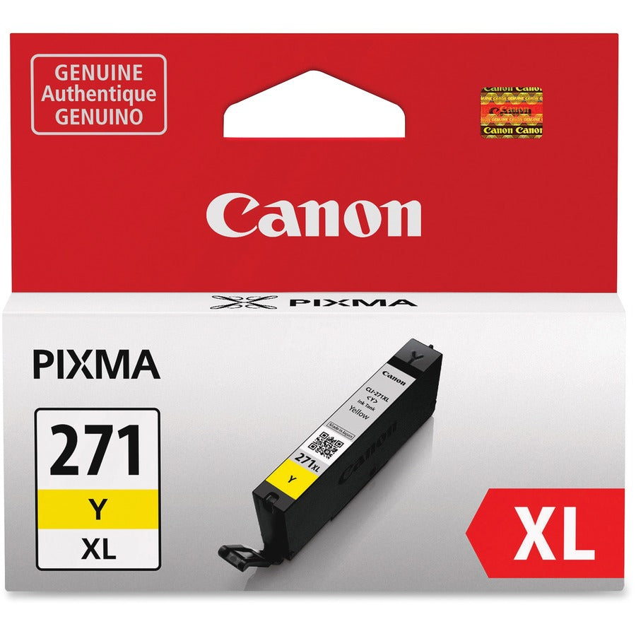 Canon CLI-271XL Y Cartouche d'encre d'origine 0339C001
