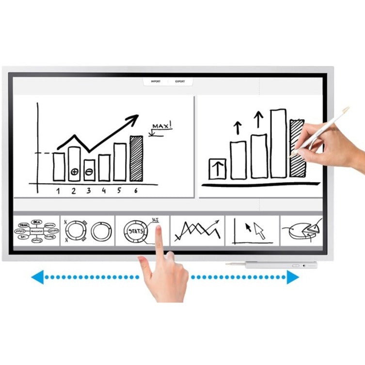 Samsung Flip 2 WM55R 55" LCD Touchscreen Monitor - 6.70 ms LH55WMRWBGCXZA