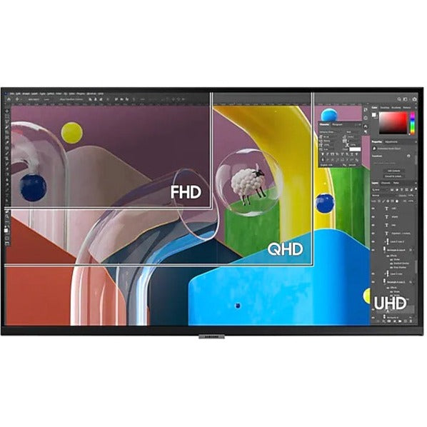 Samsung ViewFinity S8 S27B800TGN 27" 4K UHD LCD Monitor - 16:9 - Black LS27B800TGNXGO