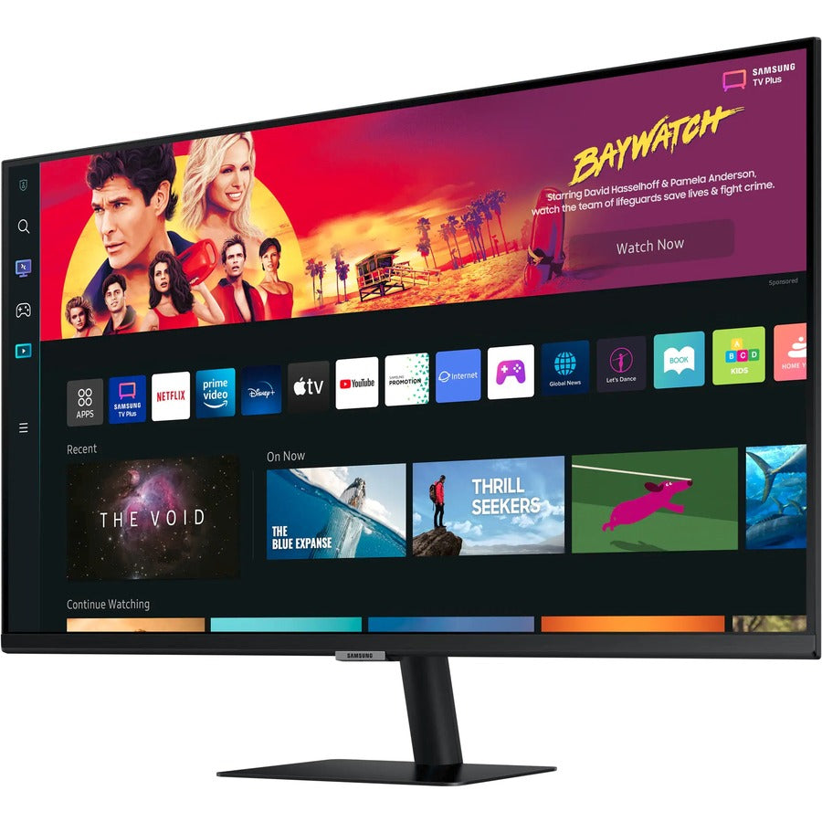 Moniteur ACL intelligent LED UHD 4K Samsung S32BM702UN de 32 po - 16:9 - Noir LS32BM702UNXGO