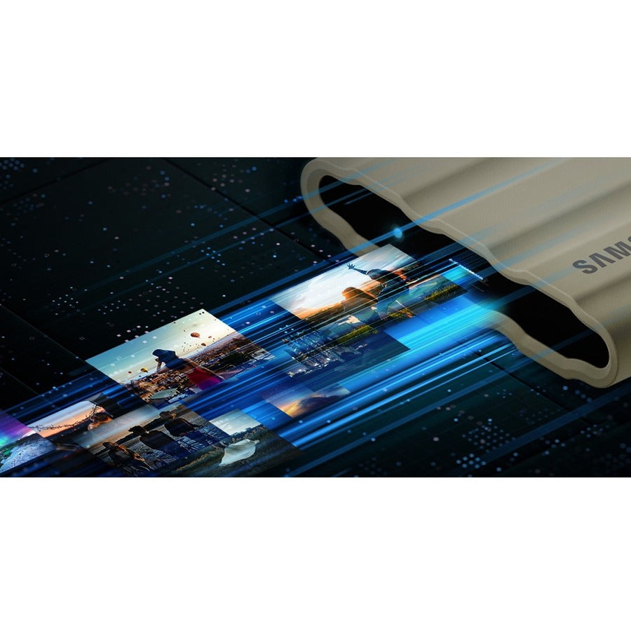 Disque SSD Samsung MU-PE1T0K/AM 1 To - Externe - Beige MU-PE1T0K/AM