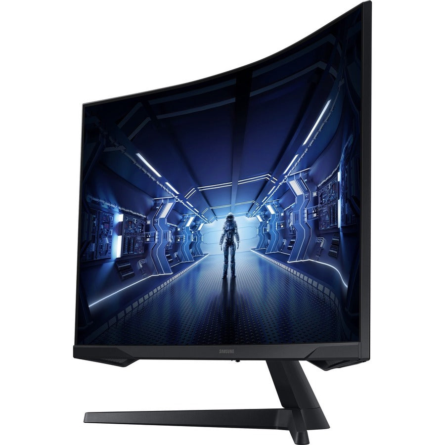 Moniteur ACL de jeu à écran incurvé WQHD de 27 po C27G55TQWN de Samsung Odyssey G5 - 16:9 - Noir LC27G55TQWNXZA