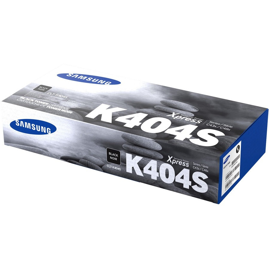 Samsung CLT-K404S Laser Toner Cartridge - Black - 1 Pack SU104A