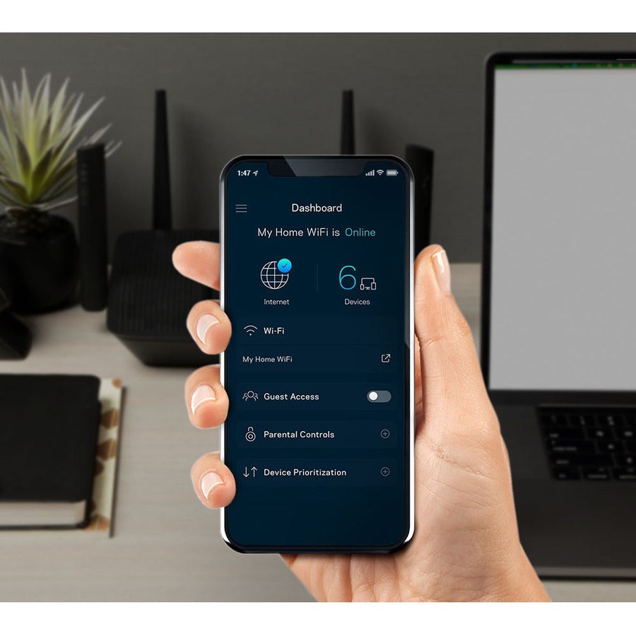 Routeur sans fil Ethernet Linksys MR8300 Wi-Fi 5 IEEE 802.11a/b/g/n/ac MR8300-CA
