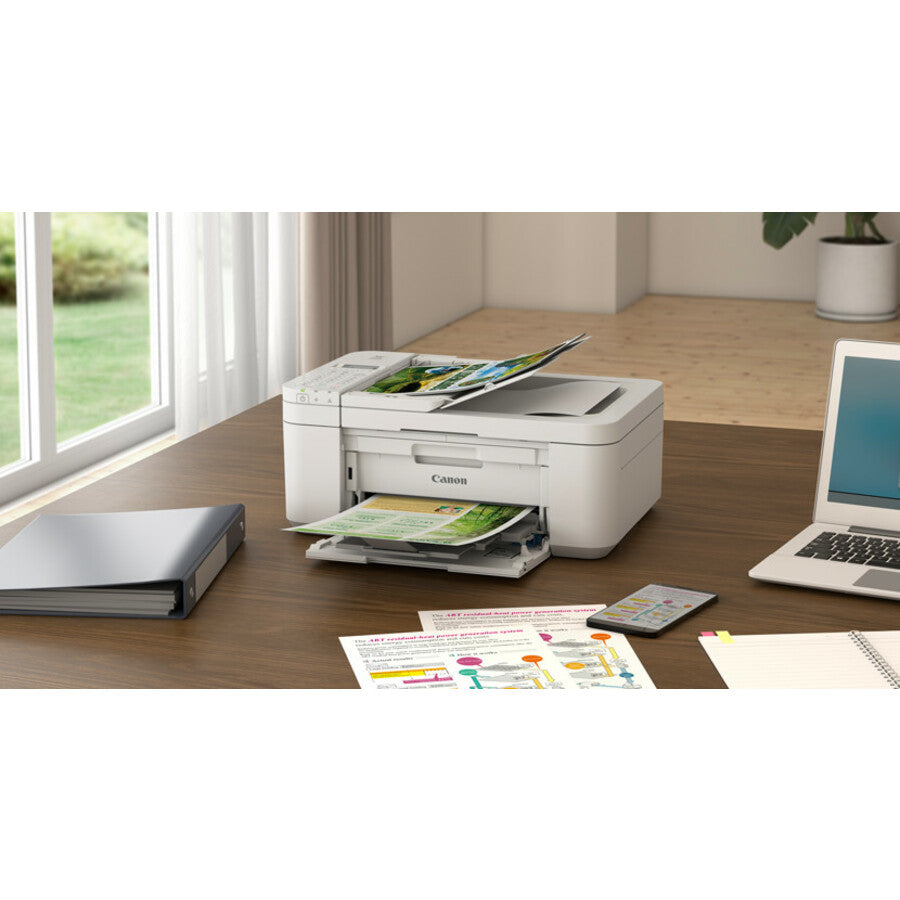 Imprimante multifonction jet d'encre sans fil Canon PIXMA TR4720 - Couleur - Blanc 5074C023