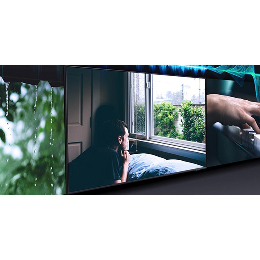 Samsung AU8000 HG55AU800NF 55" Smart LED-LCD TV - 4K UHDTV - Black HG55AU800NFXZA