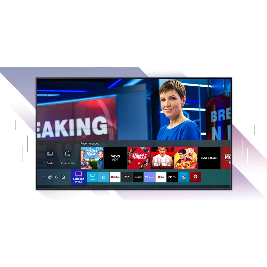 Samsung AU8000 HG55AU800NF 55" Smart LED-LCD TV - 4K UHDTV - Black HG55AU800NFXZA