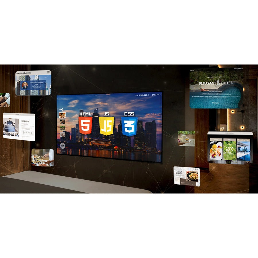 Samsung AU8000 HG55AU800NF 55" Smart LED-LCD TV - 4K UHDTV - Black HG55AU800NFXZA