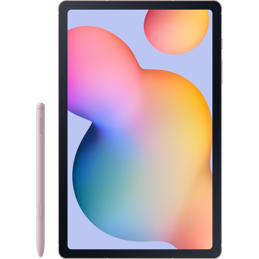 Samsung Galaxy Tab S6 Lite SM-P610 Tablet - 10.4" WUXGA+ - Octa-core (Cortex A73 Quad-core (4 Core) 2.30 GHz + Cortex A53 Quad-core (4 Core) 1.70 GHz) - 4 GB RAM - 64 GB Storage - Chiffon Pink SM-P610NZIAXAC