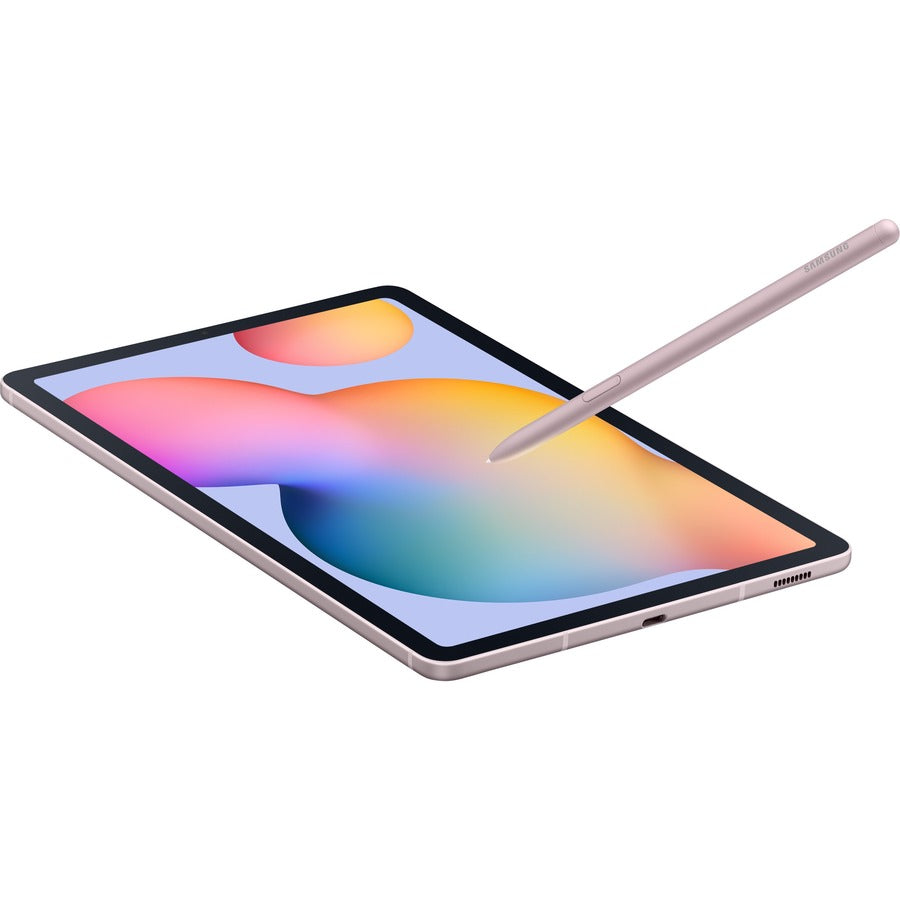 Samsung Galaxy Tab S6 Lite SM-P610 Tablet - 10.4" WUXGA+ - Octa-core (Cortex A73 Quad-core (4 Core) 2.30 GHz + Cortex A53 Quad-core (4 Core) 1.70 GHz) - 4 GB RAM - 64 GB Storage - Chiffon Pink SM-P610NZIAXAC