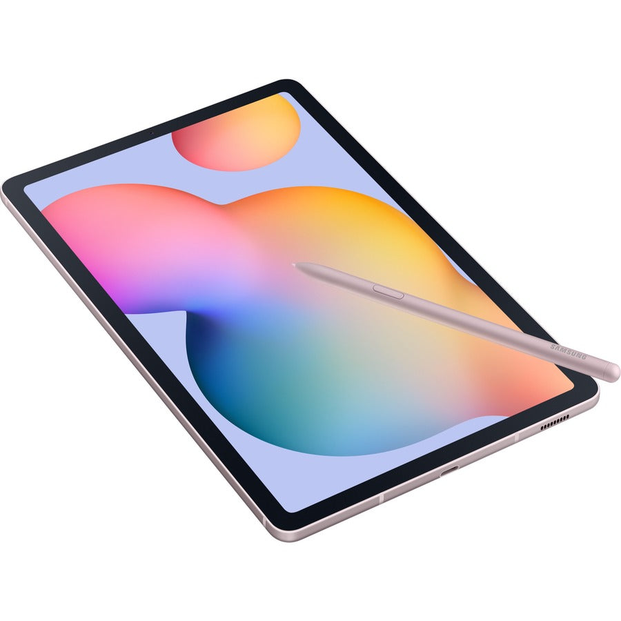 Samsung Galaxy Tab S6 Lite SM-P610 Tablet - 10.4" WUXGA+ - Octa-core (Cortex A73 Quad-core (4 Core) 2.30 GHz + Cortex A53 Quad-core (4 Core) 1.70 GHz) - 4 GB RAM - 64 GB Storage - Chiffon Pink SM-P610NZIAXAC