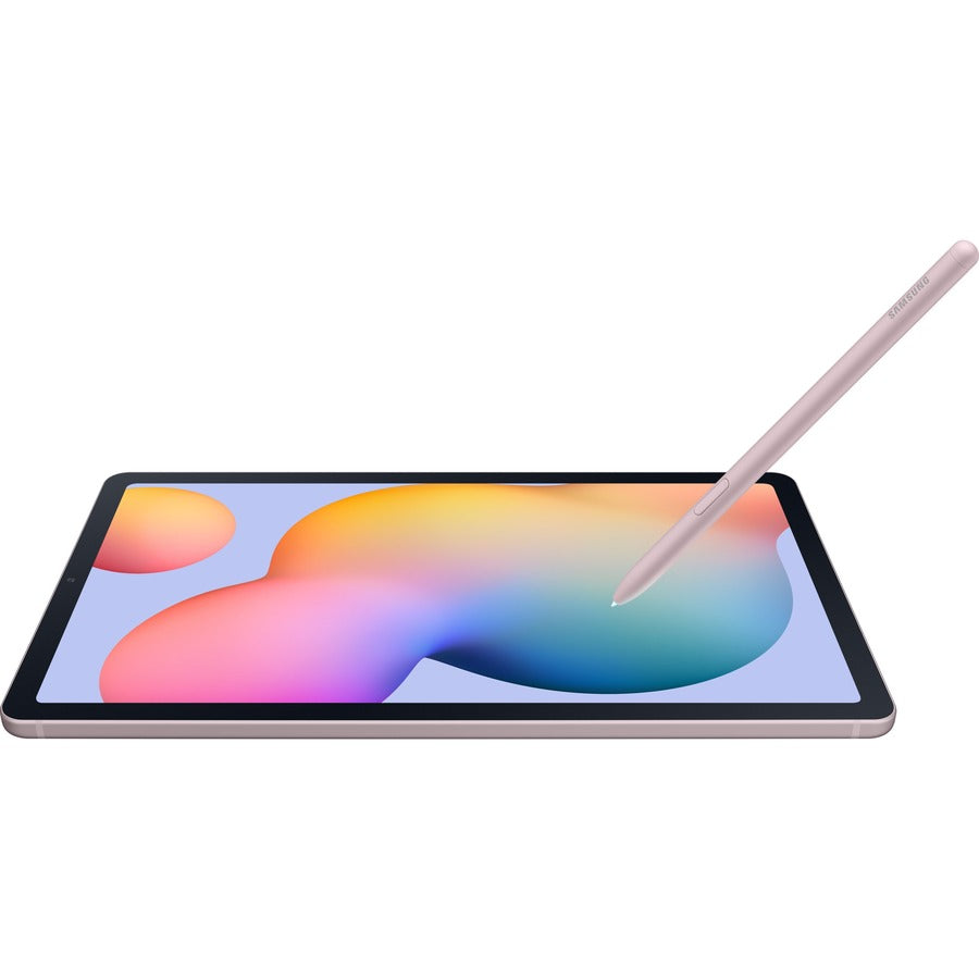 Samsung Galaxy Tab S6 Lite SM-P610 Tablet - 10.4" WUXGA+ - Octa-core (Cortex A73 Quad-core (4 Core) 2.30 GHz + Cortex A53 Quad-core (4 Core) 1.70 GHz) - 4 GB RAM - 64 GB Storage - Chiffon Pink SM-P610NZIAXAC
