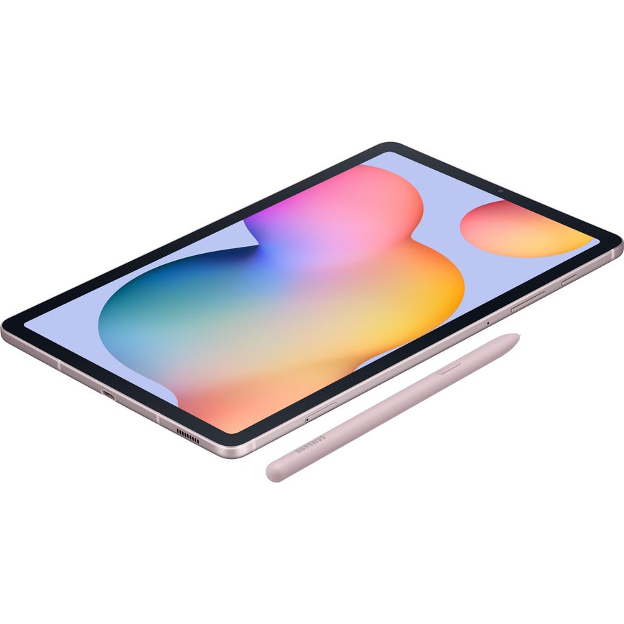 Samsung Galaxy Tab S6 Lite SM-P610 Tablet - 10.4" WUXGA+ - Octa-core (Cortex A73 Quad-core (4 Core) 2.30 GHz + Cortex A53 Quad-core (4 Core) 1.70 GHz) - 4 GB RAM - 64 GB Storage - Chiffon Pink SM-P610NZIAXAC