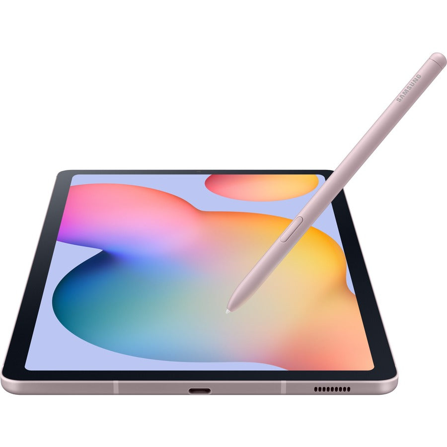 Samsung Galaxy Tab S6 Lite SM-P610 Tablet - 10.4" WUXGA+ - Octa-core (Cortex A73 Quad-core (4 Core) 2.30 GHz + Cortex A53 Quad-core (4 Core) 1.70 GHz) - 4 GB RAM - 64 GB Storage - Chiffon Pink SM-P610NZIAXAC