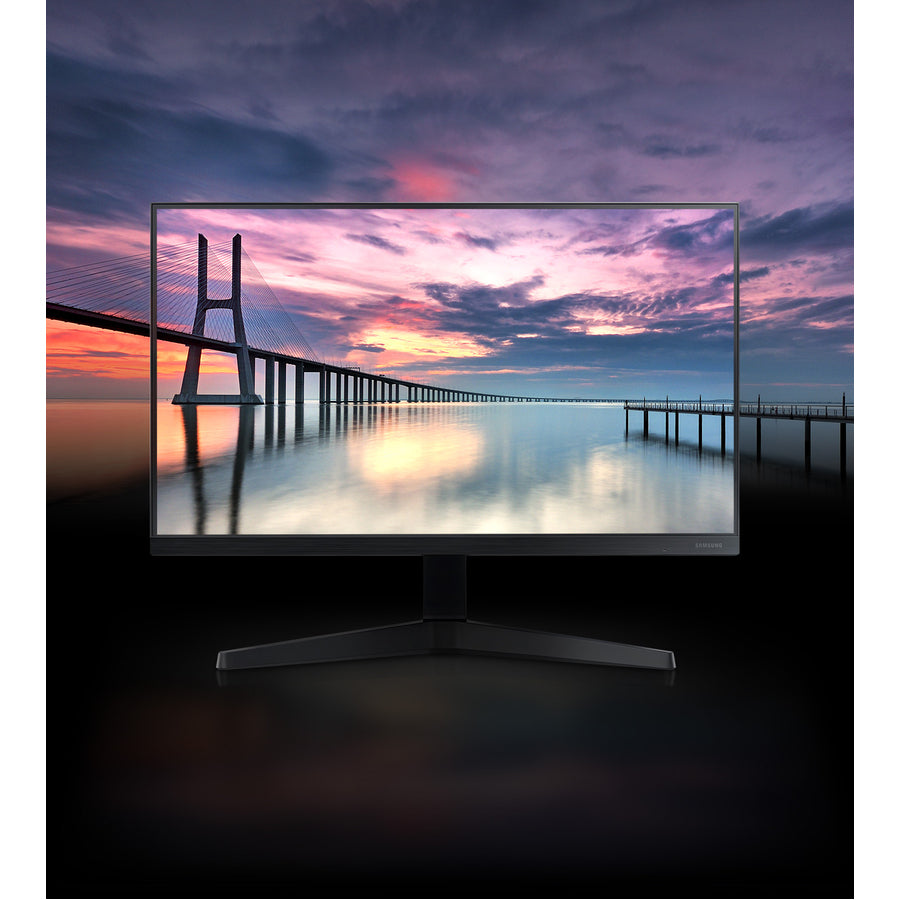 Moniteur LCD LED Full HD Samsung F22T350FHN 22" - 16:9 - Gris bleu foncé LF22T350FHNXZA