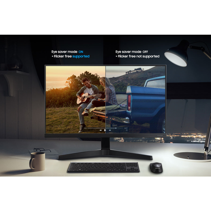 Moniteur LCD LED Full HD Samsung F22T350FHN 22" - 16:9 - Gris bleu foncé LF22T350FHNXZA