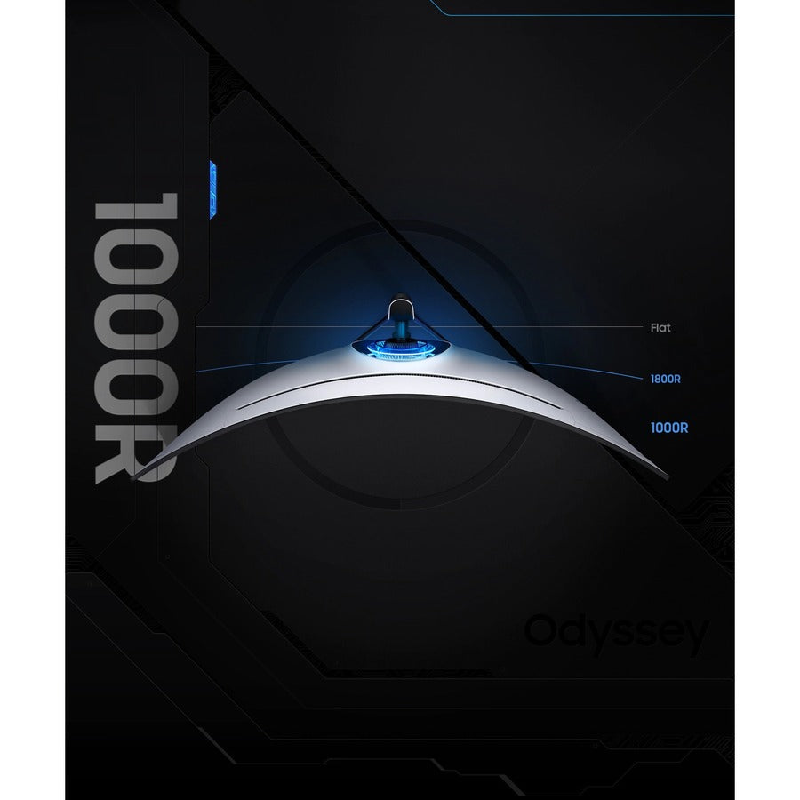 Samsung Odyssey G9 C49G95TSSN Moniteur LCD de jeu LED à écran incurvé UW-QHD de 48,7 po - 32:9 - Noir, Blanc, Noir mat LC49G95TSSNXZA