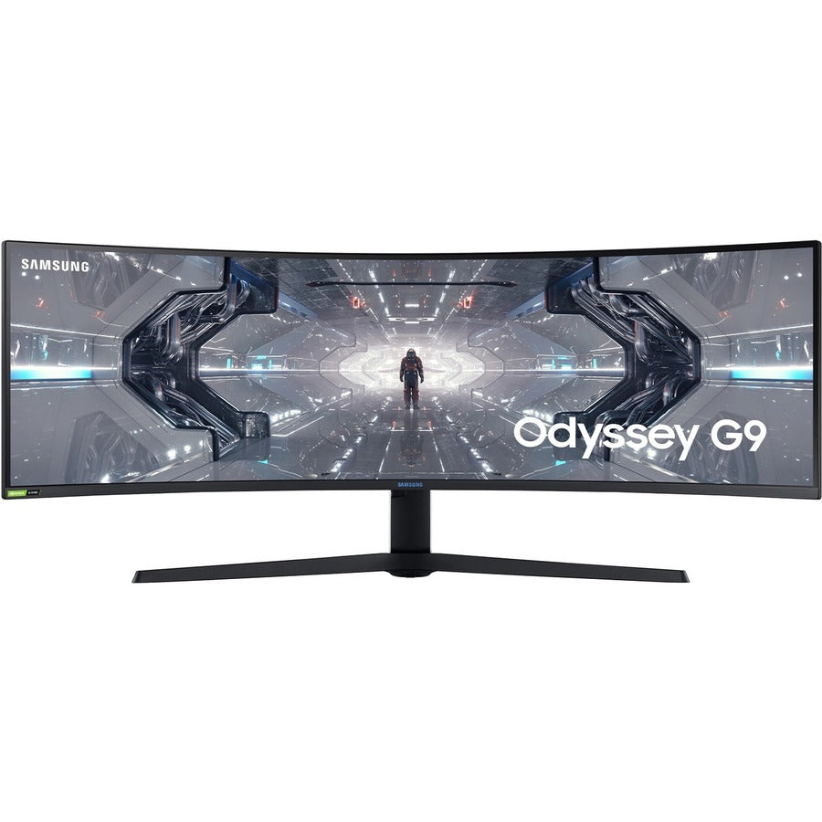 Samsung Odyssey G9 C49G95TSSN Moniteur LCD de jeu LED à écran incurvé UW-QHD de 48,7 po - 32:9 - Noir, Blanc, Noir mat LC49G95TSSNXZA