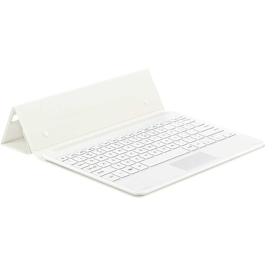 Étui/clavier Samsung (Book Fold) pour tablette de 9,7 po - Blanc EJ-FT810UWEGCA