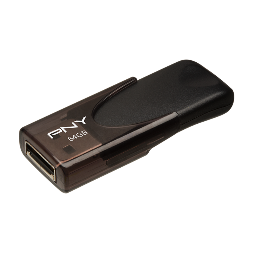 PNY 64GB Attaché 4 USB 2.0 Flash Drive P-FD64GATT4-GE